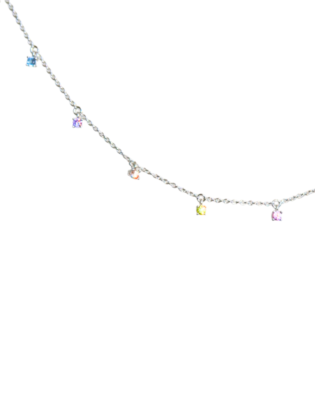 TROPICAL NECKLACE - SILVER