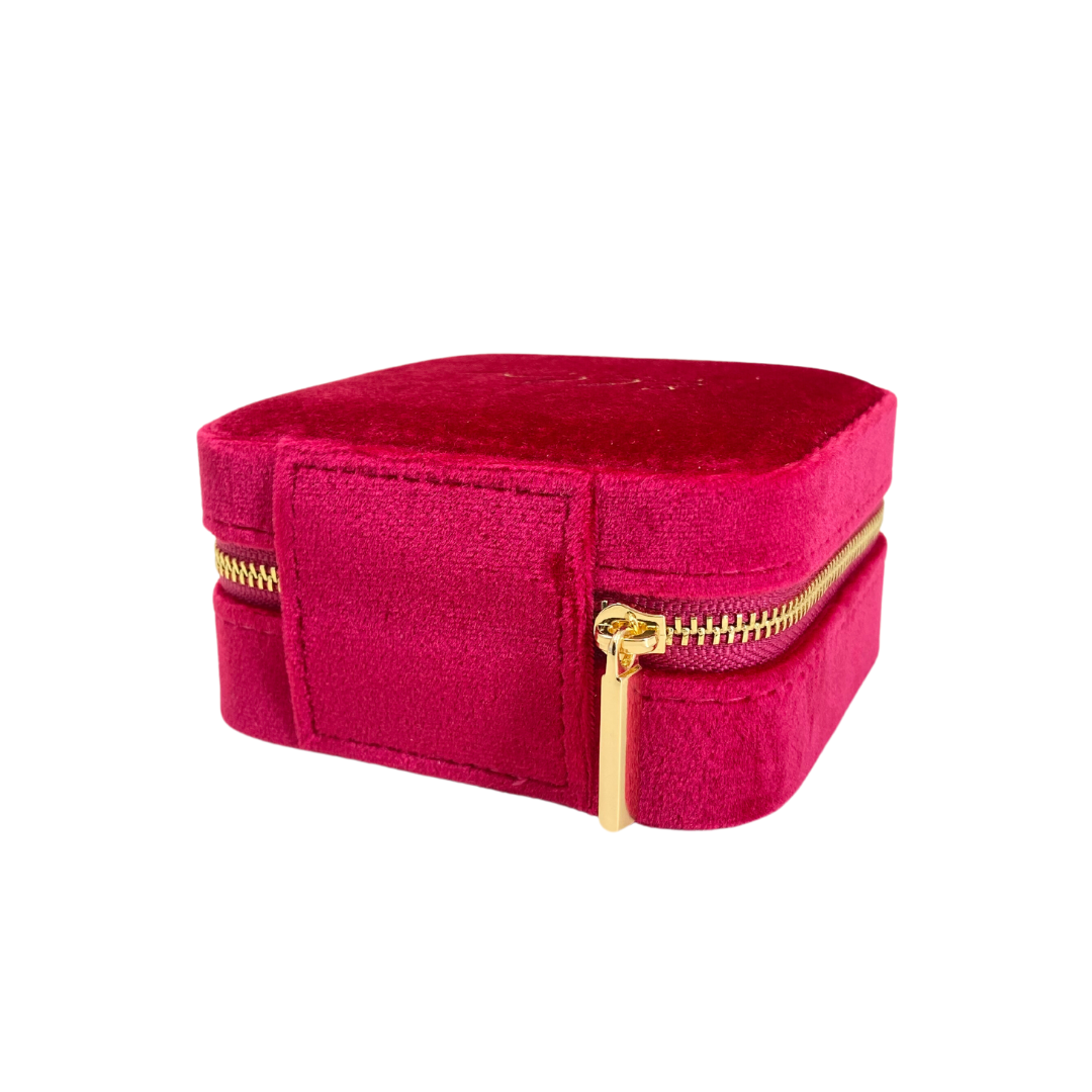 VELVET JEWELLERY BOX