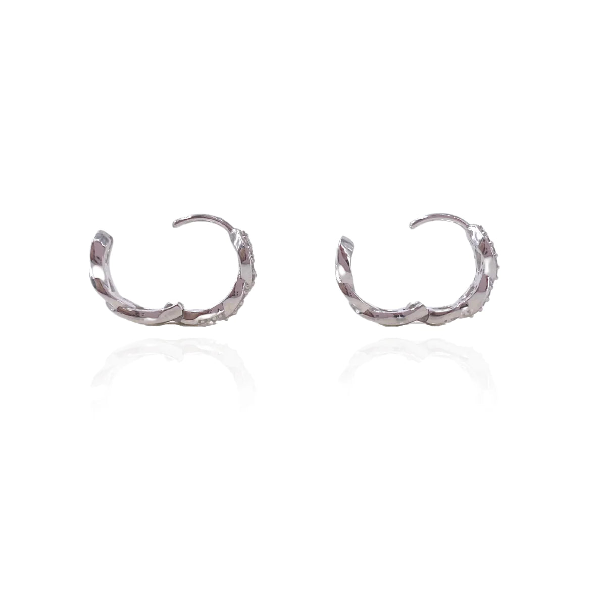 CURB EARRINGS