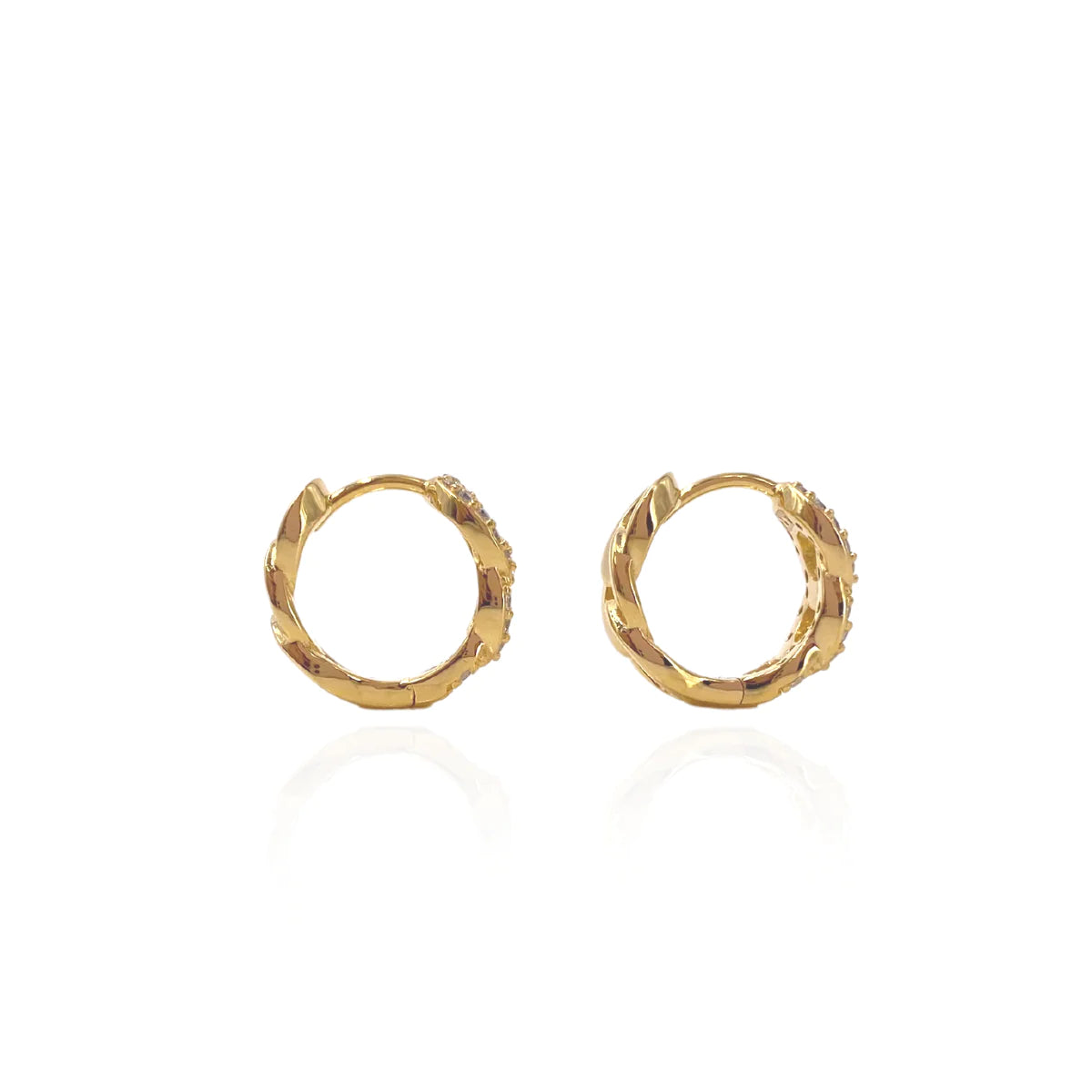 CURB EARRINGS