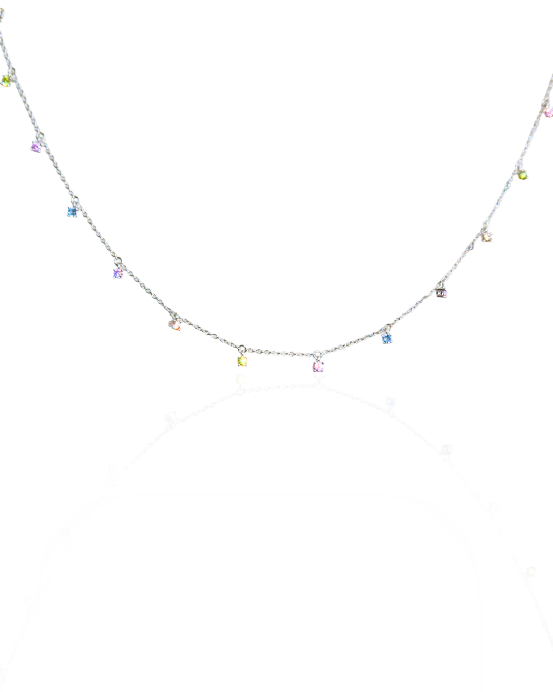 TROPICAL NECKLACE - SILVER