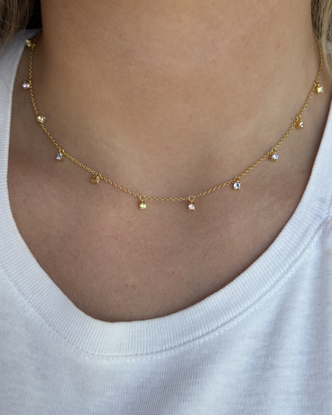 TROPICAL NECKLACE - GOLD
