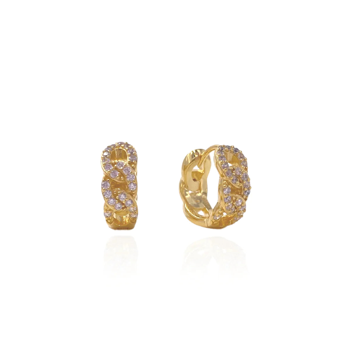 CURB EARRINGS